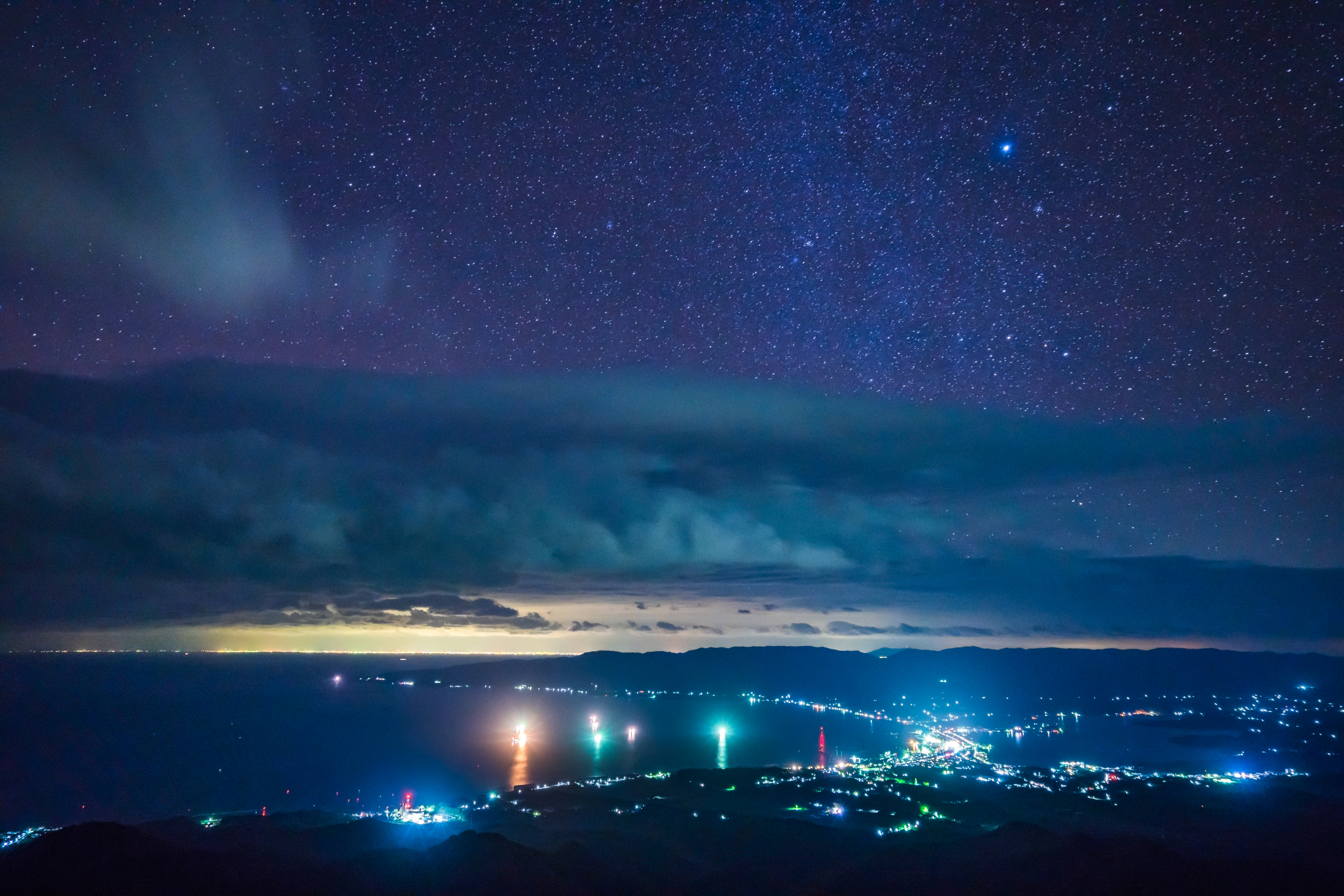 佐渡島の夜景旅 天の川煌めく星空絶景スポット２０選 旅館番頭の佐渡観光情報ブログ