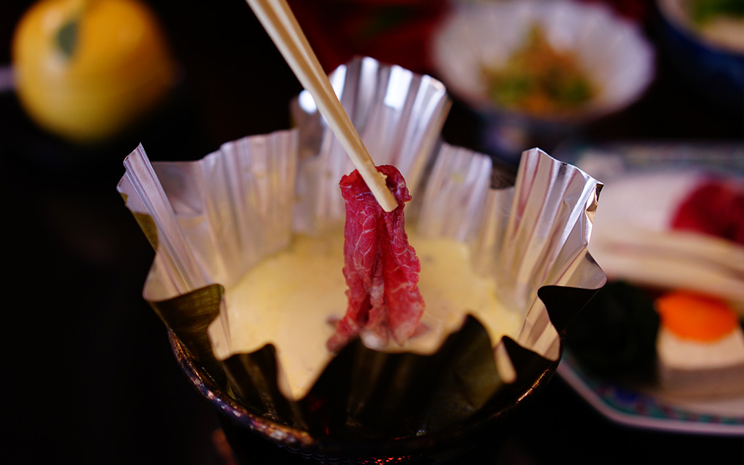 和牛の豆乳しゃぶしゃぶと海鮮会席プラン